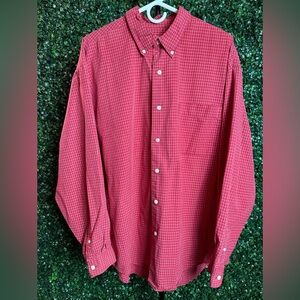 Eddie Bauer Men’s Long Sleeve Button Down 100% Cotton XL Shirt